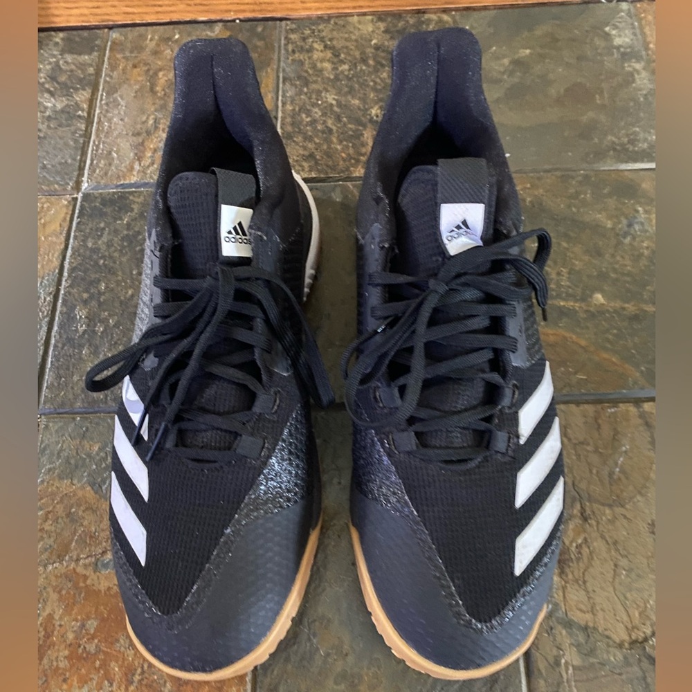 Adidas Black Volleyball Shoes Sz 8.5 Women’s